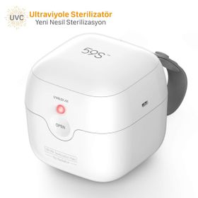 59S ‎S6-WHT3002 Beyaz Ultroviyole Biberon Sterilizatörü
