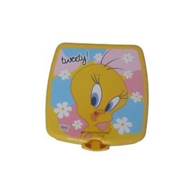 5DM Sarı Lisanslı Tweety Plastik Beslenme Kutusu