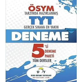 5'li TYT Paket Deneme Ders Ortamı Yayınları