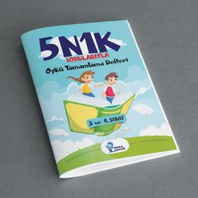 5N1K Sorularıyla Öykü Tamamlama Defteri-Orka Çocuk Yayınları