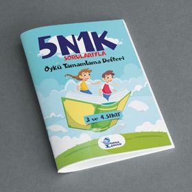 5N1K Sorularıyla Öykü Tamamlama Defteri-Orka Çocuk Yayınları