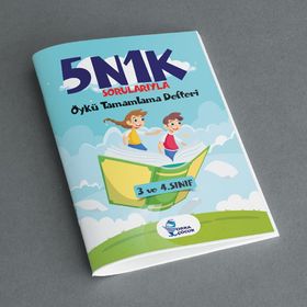 5N1K Sorularıyla Öykü Tamamlama Defteri-Orka Çocuk Yayınları