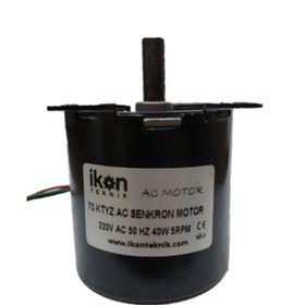 5Rpm 40W 70Ktyz Ac Senkron Motor