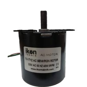 5Rpm 40W 70Ktyz Ac Senkron Motor
