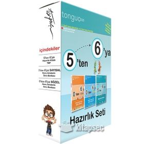 5'ten 6'ya Hazırlık Seti-Tonguç Yayınları