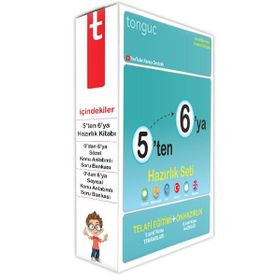 5'ten 6'ya Hazırlık Seti-Tonguç Yayınları