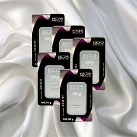 5X100 gr Külçe Gümüş