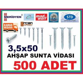 5x50 500 Adet Sunta Vidası