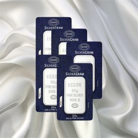 5X50 gr Külçe Gümüş