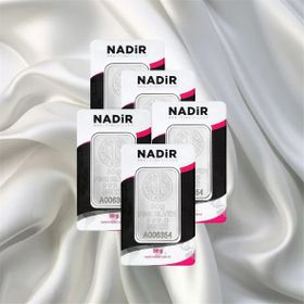 5X50 gr Külçe Gümüş