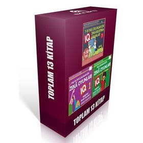 6-12 Yaş ve Üstü Çocuklar İçin Zeka Geliştiren Oyunlar 13 Kitap - Kollektif