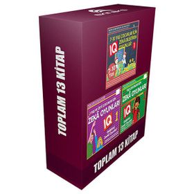 6-12 Yaş ve Üstü Çocuklar İçin Zeka Geliştiren Oyunlar 13 Kitap - Kollektif