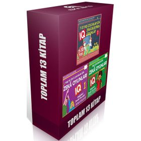 6-12 Yaş ve Üstü Çocuklar İçin Zeka Geliştiren Oyunlar 13 Kitap - Kollektif
