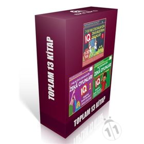 6-12 Yaş ve Üstü Çocuklar İçin Zeka Geliştiren Oyunlar 13 Kitap - Kollektif