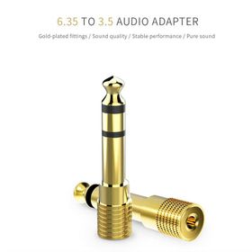 6.3 mm Dişi 3.5 mm Erkek Çevirici Adaptör