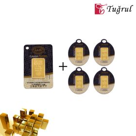 6.5 gr 24 Ayar Külçe Altın