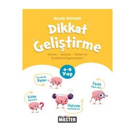 6-8 Yaş Junior Master Dikkat Geliştirme Egzersizleri Okyanus Yayınları