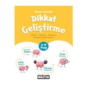6-8 Yaş Junior Master Dikkat Geliştirme Egzersizleri Okyanus Yayınları