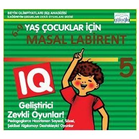 6 - 9 YAŞ ÇOCUKLAR İÇIN MASAL LABIRENT 5 IQ GELIŞTIRICI ZEKA OYUNLARI - KOLEKTIF
