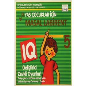 6 - 9 YAŞ ÇOCUKLAR İÇIN MASAL LABIRENT 5 IQ GELIŞTIRICI ZEKA OYUNLARI - KOLEKTIF