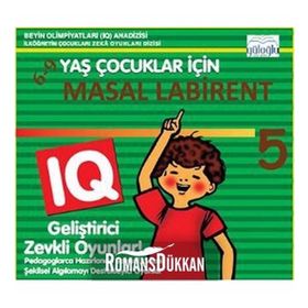 6 - 9 YAŞ ÇOCUKLAR İÇIN MASAL LABIRENT 5 IQ GELIŞTIRICI ZEKA OYUNLARI - KOLEKTIF
