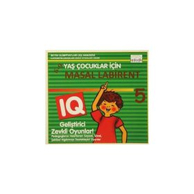 6 - 9 YAŞ ÇOCUKLAR İÇIN MASAL LABIRENT 5 IQ GELIŞTIRICI ZEKA OYUNLARI - KOLEKTIF