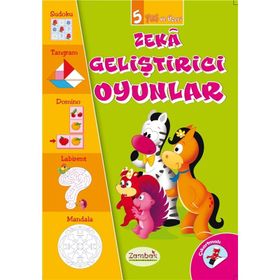 6 - 9 YAŞ ÇOCUKLAR İÇIN ZEKA OYUNLARI 3 IQ GELIŞTIRICI ZEKA OYUNLARI - KOLEKTIF
