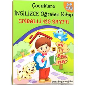 6-9 Yaş Çocuklara İngilizce Öğreten Kitap - Enine Boyuna Eğitim