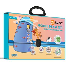 6-9 Yaş Zekare Smart Görsel Dikkat Güçlendirme Seti Kontrol Yayınları