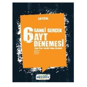 6 Ayt Sayısal Denemesi-Okyanus Yayınları