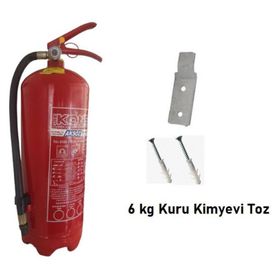 6 kg Kuru Kimyevi Toz Yangın Söndürme Tüpü