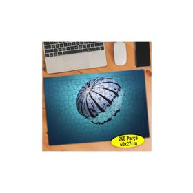 6 Mavi Su Altı Denizinde Deniz Anası 240 Parça Puzzle Yapboz