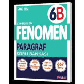 6 Paragraf B Soru Bankası Fenomen Yayınları