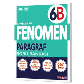 6 Paragraf B Soru Bankası Fenomen Yayınları