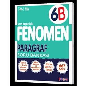 6 Paragraf B Soru Bankası Fenomen Yayınları