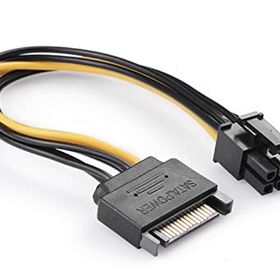 6 Pin Ekran Kartı Sata Power Kablosu