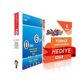 6. Sınıf 0'dan 6'ya Sayısal + 0'dan 6'ya Sözel Set- Tonguç Akademi Yayınları