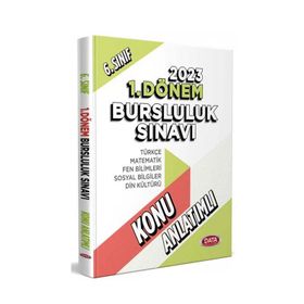 6. Sınıf 1. Dönem Bursluluk Sınavı Konu Anlatımlı - Data Yayınları
