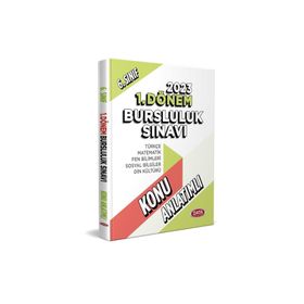 6. Sınıf 1. Dönem Bursluluk Sınavı Konu Anlatımlı - Data Yayınları