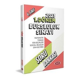 6. Sınıf 1. Dönem Bursluluk Sınavı Soru Bankası - Data Yayınları