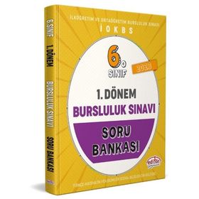 6. Sınıf 1. Dönem Bursluluk Sınavı Soru Bankası - Editör Yayınları