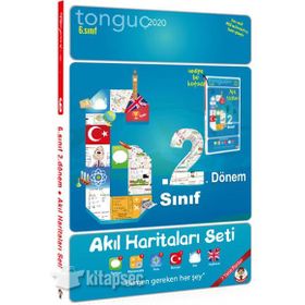 6. Sınıf 2. Dönem Akıl Haritaları Seti Tonguç Akademi Yayınları