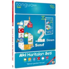 6. Sınıf 2. Dönem Akıl Haritaları Seti Tonguç Akademi Yayınları