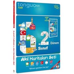 6. Sınıf 2. Dönem Akıl Haritaları Seti Tonguç Akademi Yayınları