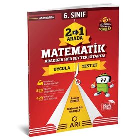 6. Sınıf 2 si 1 Arada Matematik Matemito-Arı Yayıncılık