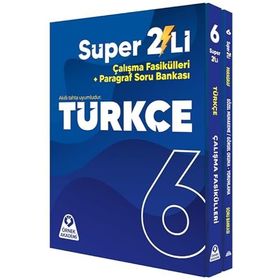 6. Sınıf 2'li Türkçe Çalışma Fasikülleri + Paragraf Soru Bankası Örnek Akademi Yayınları