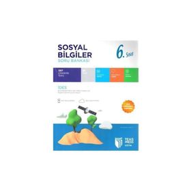 6.Sınıf 3 Aşamalı Sosyal Bilgiler Soru Bankası Teas Press Yayınları