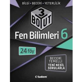 6. Sınıf 3 Boyut Fen Bilimleri-Tudem Yayınları