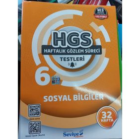 6. Sınıf 32 Hafta Sosyal Bilgiler Hgs Testleri Seviye Yayınları