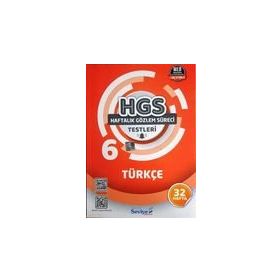 6. Sınıf 32 Hafta Türkçe Hgs Testleri Seviye Yayınları